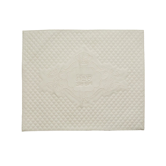 ART Judaica leather Like Challah Cover 55x45 cm with Embroidery