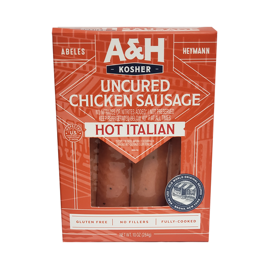 A&H Uncured Chicken Sausage Hot Italian