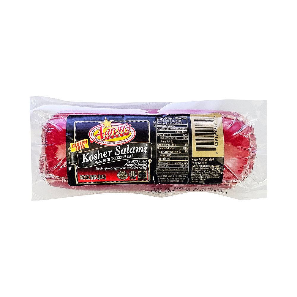 Aaron's Best Salami Chub 16 oz