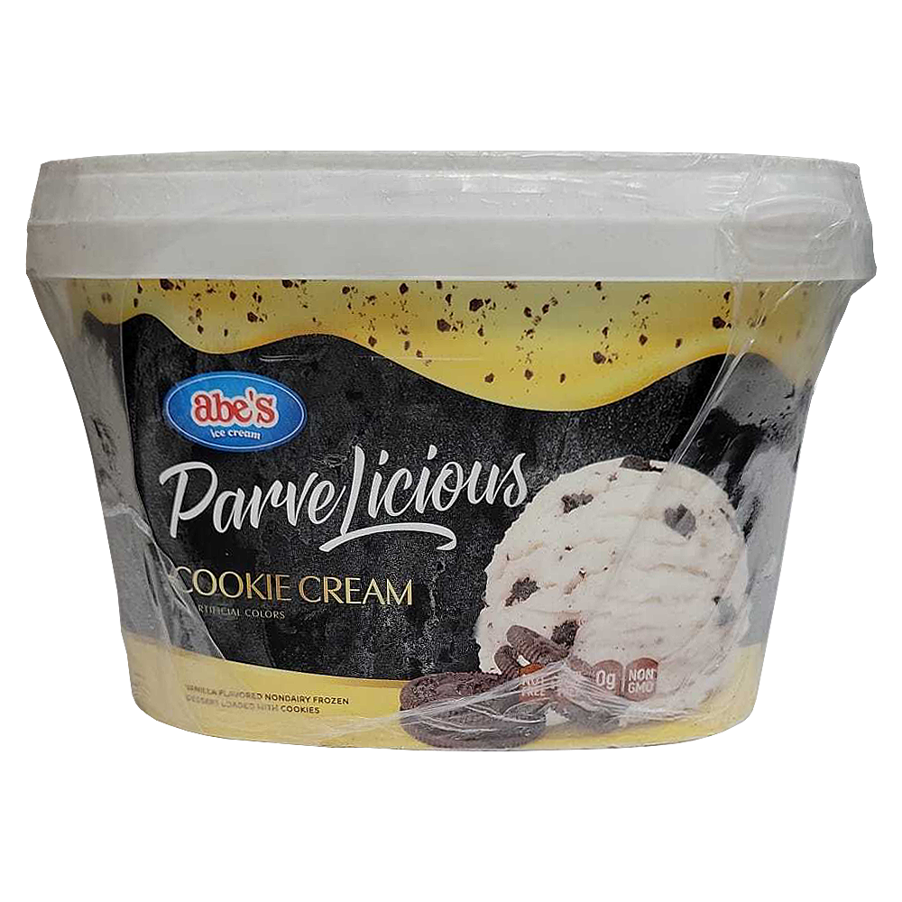 Abe's Parvelicious Cookies & Cream Ice Cream