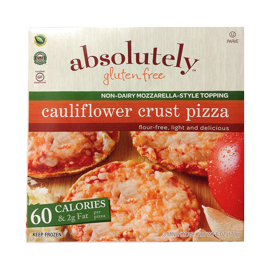 Absolutely Cauliflower Crust Pizza 3 pk