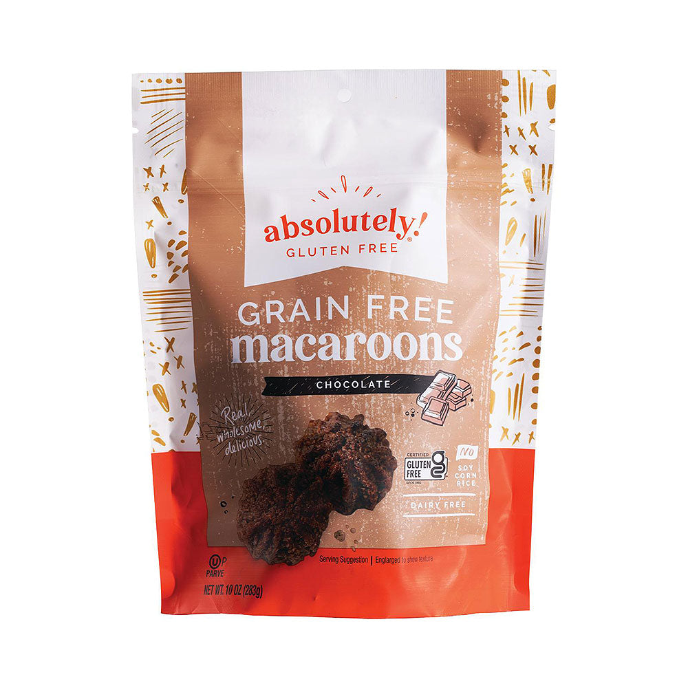 Absolutely Gluten Free Grain Free Chocolate Macaroons 10 oz