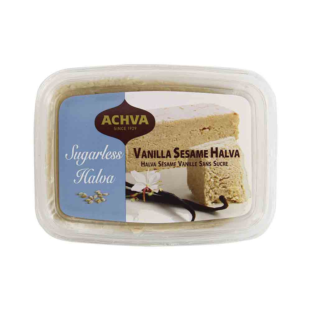 Achva Vanilla Halva Sugarless 10.58 oz