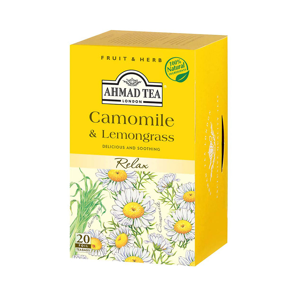 Ahmad Tea London Camomile &amp; Lemongrass 20 Bags