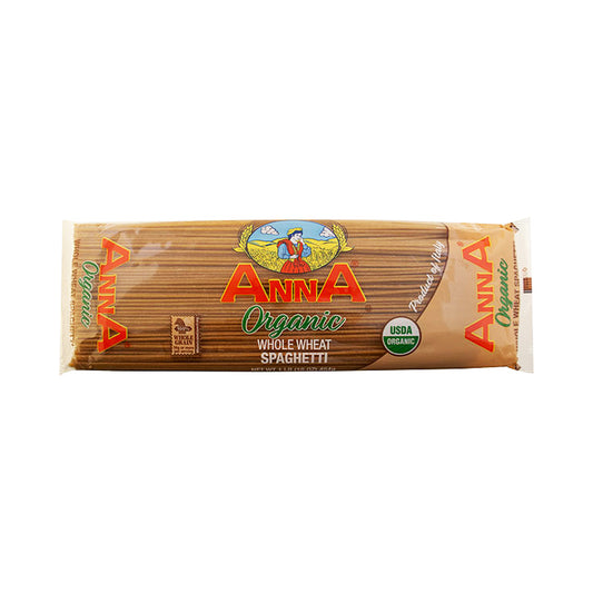 Anna Organic Whole Wheat Spaghetti 16 oz