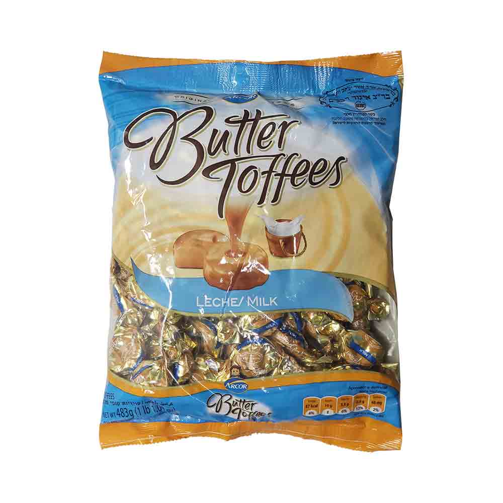 Acroot Toffee Arcor Butter Toffees Milk 483 g – MGKGlattKosher