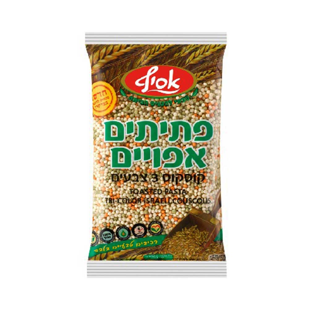 Asif Ptitim Israeli Couscous Tri Colors 500 gr