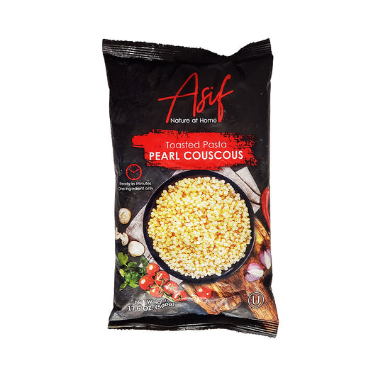 Asif Ptitim Toasted Pasta Pearl Couscous 17.6 oz