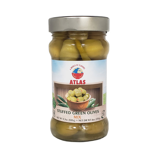 Atlas Stuffed Green Olives Mix