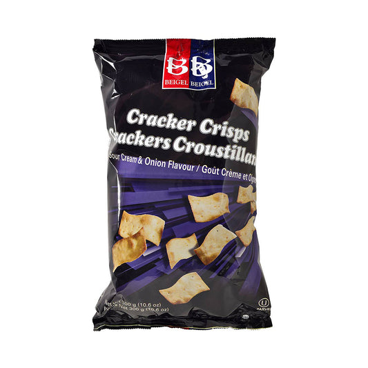 B&B Cracker Crisps Sour Creme Onion 10.6 oz
