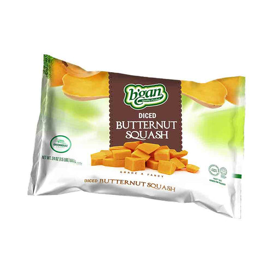 Bgan Diced Butternut Squash 24 oz