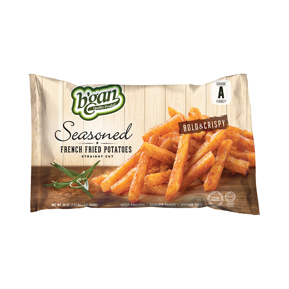 B'gan Seasoned French Fried Potatoes Bold &amp; Crispy 24 oz