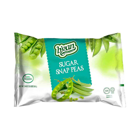 B'gan Sugar Snap Peas 24 oz