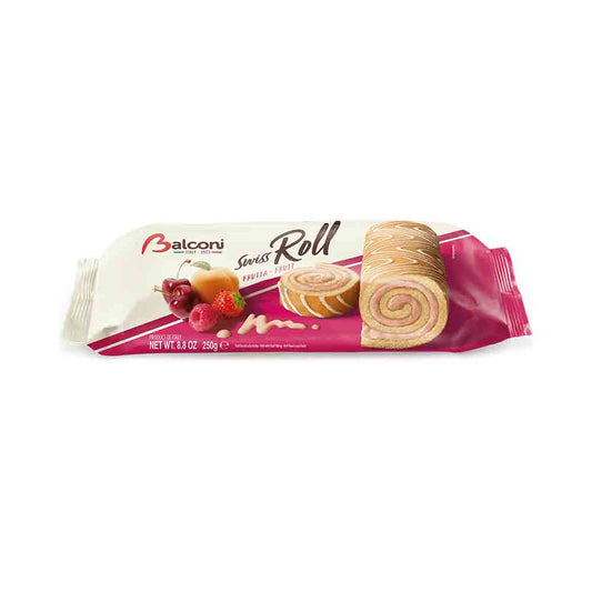 Balconi8 Swiss Roll Fruit Cake 8.8 oz