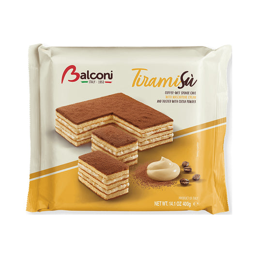 Balconi Tiramisu Coffee Wet Sponge Cake 14.1 oz