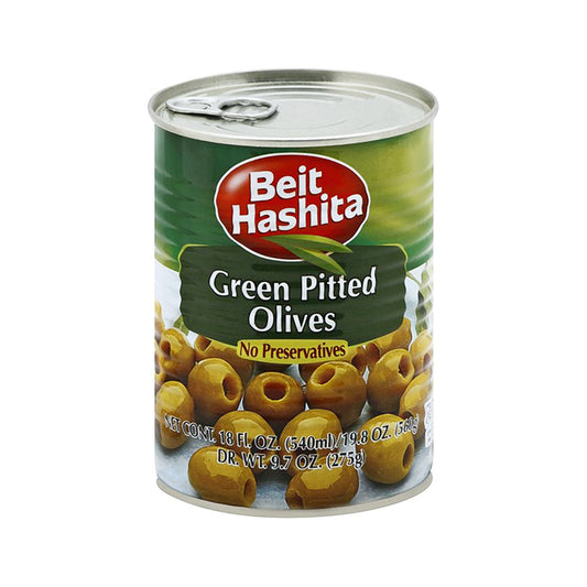 Beit Hashita Green Pitted Olives