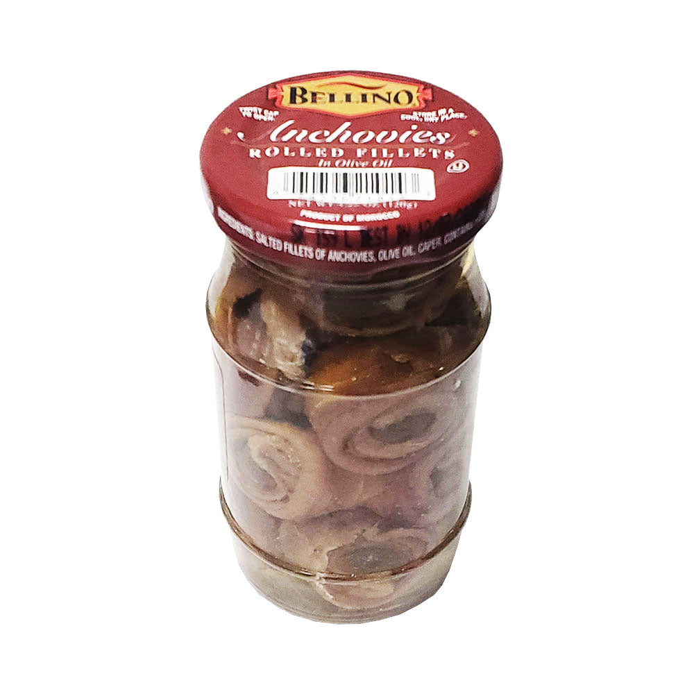 Bellino Anchovies Rolled Fillets in Olive Oil