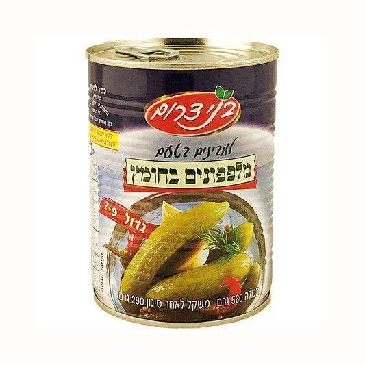 Bnei Darom Large 7-9 Cucumbers In Vinegar 19-7 oz