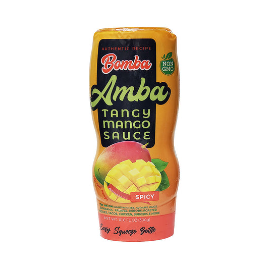 Bomba Spicy Amba Tangy Mango Sauce 10.6 oz