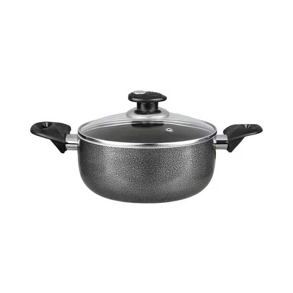 Brentwood Dutch Oven Aluninum Non Stick 3qt Gray