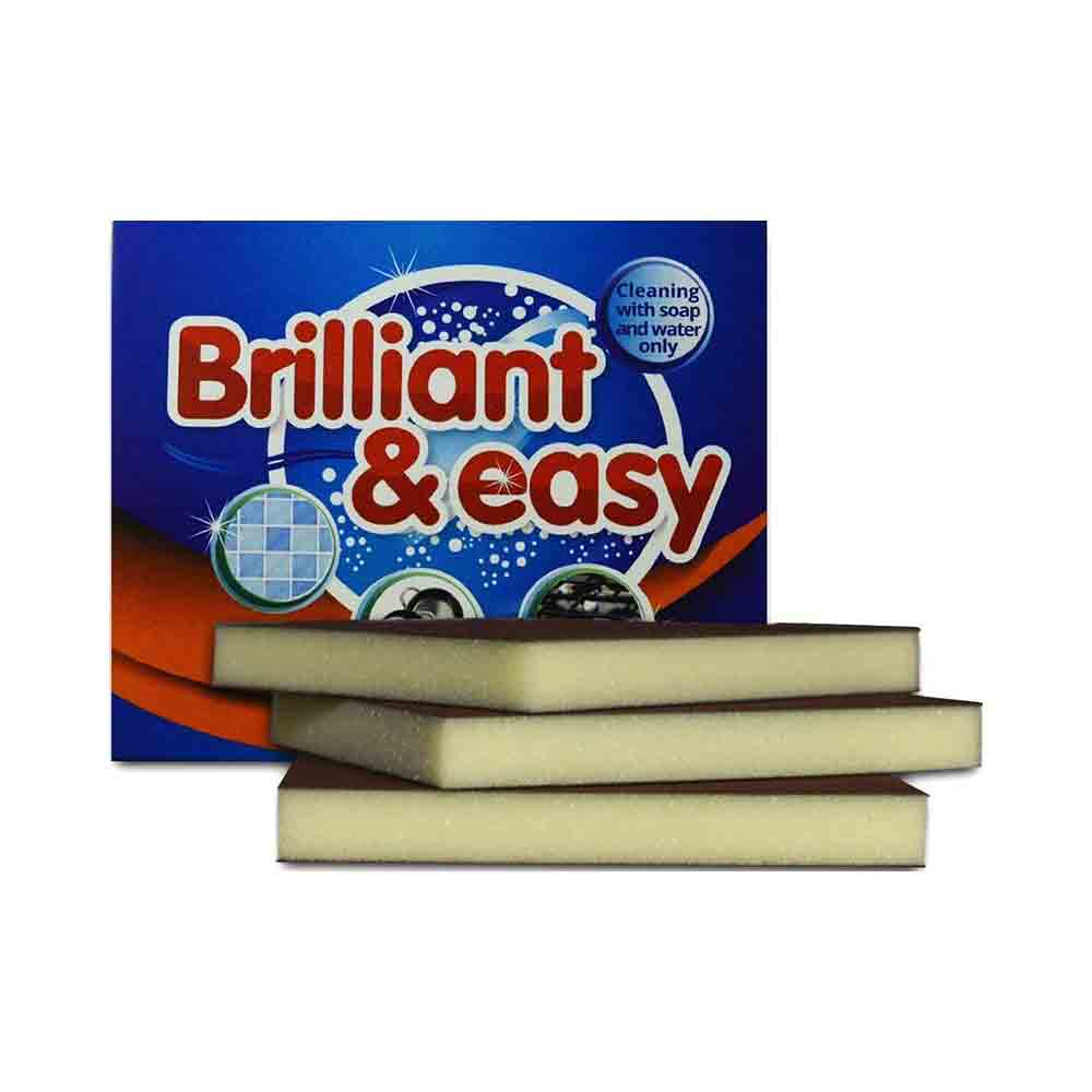 Brilliant &amp; Easy 3 Magic Scrubs Chemicl Free Stain Removal