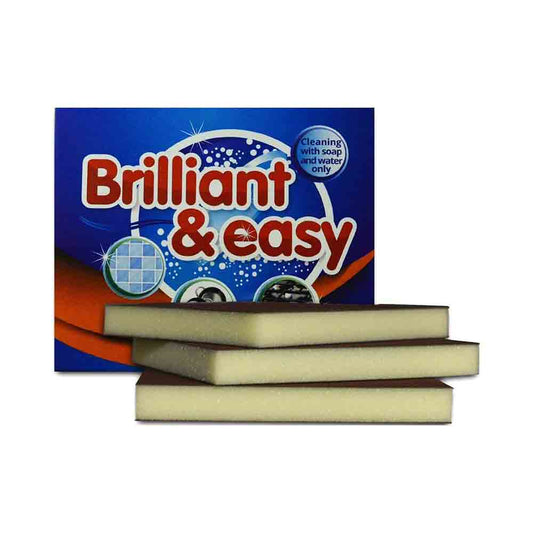 Brilliant &amp; Easy 3 Magic Scrubs Chemicl Free Stain Removal