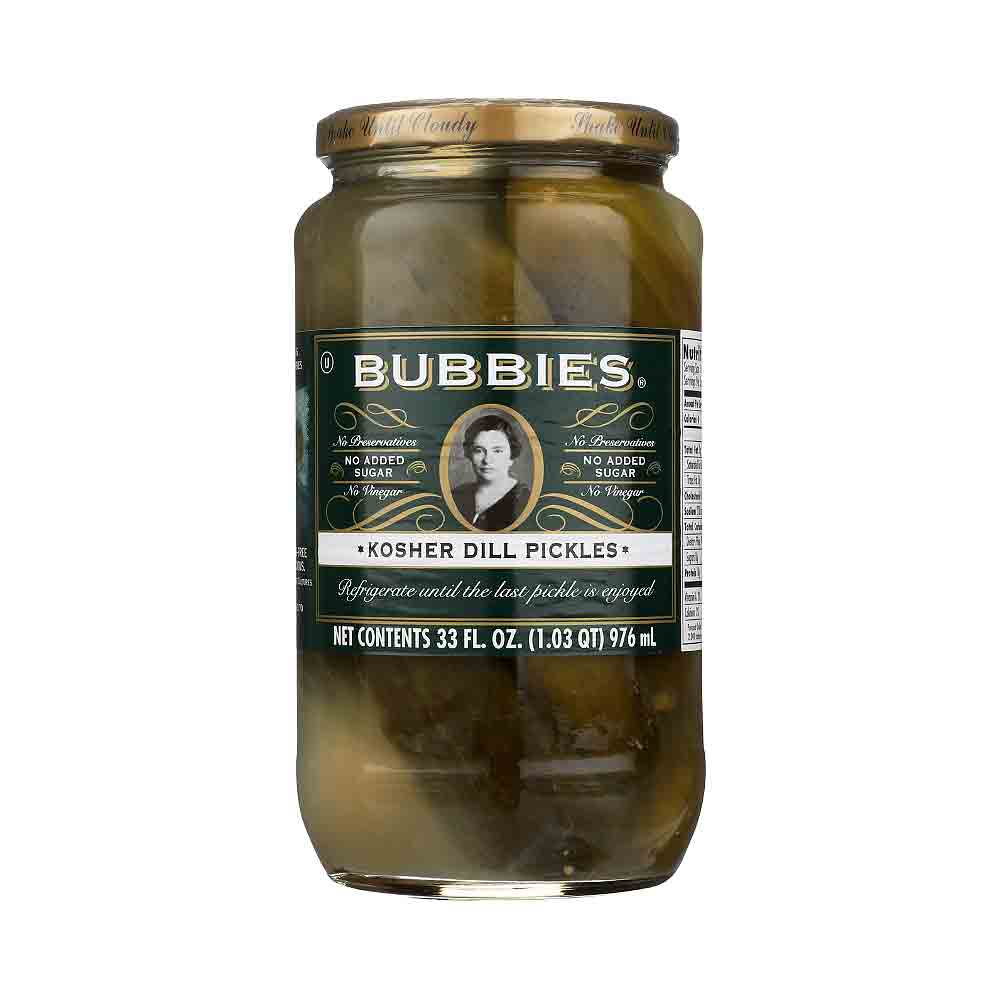 Bubbies Kosher Dill Pickle 33 oz