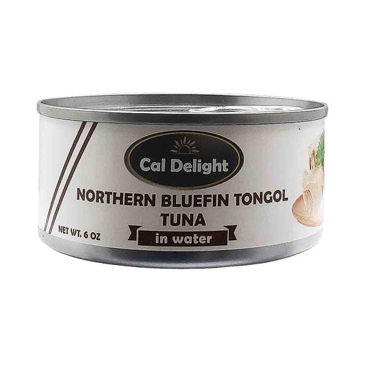 Cal Delight Northern Bluefin Tongol Tuna In Water 6 oz