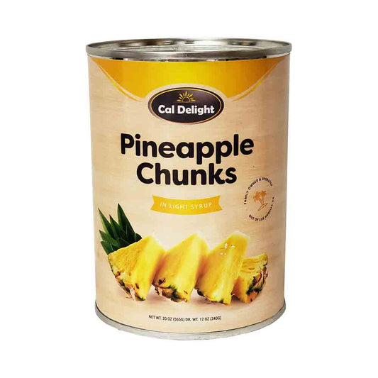 Cal Delight Pineapple Chunks 20 oz