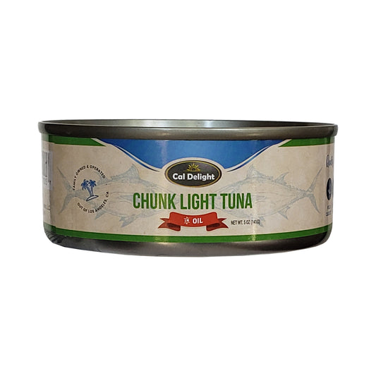 Cal Delight Chunk Tuna In Oil 5 oz