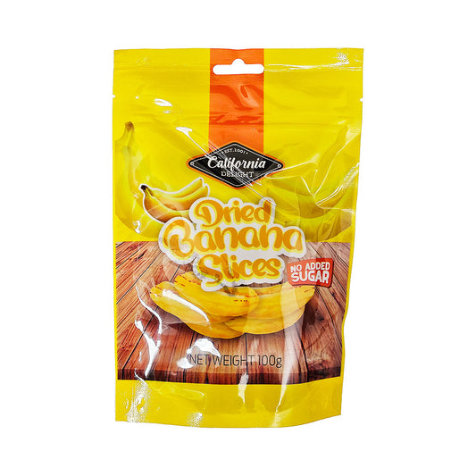 California Delight Dried Banana Slices 100gr