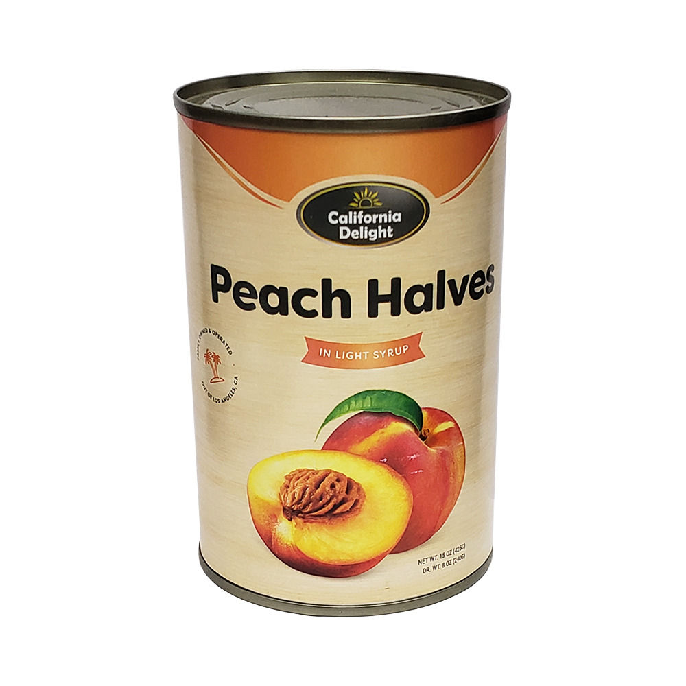 California Delight Peach Halves 15 oz