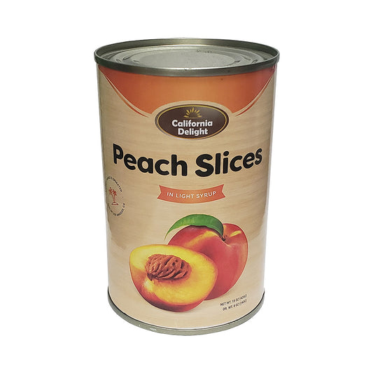 California Delight Peach Slices In Light Syrup 15oz