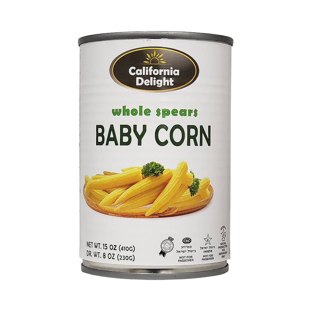 California Delight Whole Spears Baby Corn 15 oz