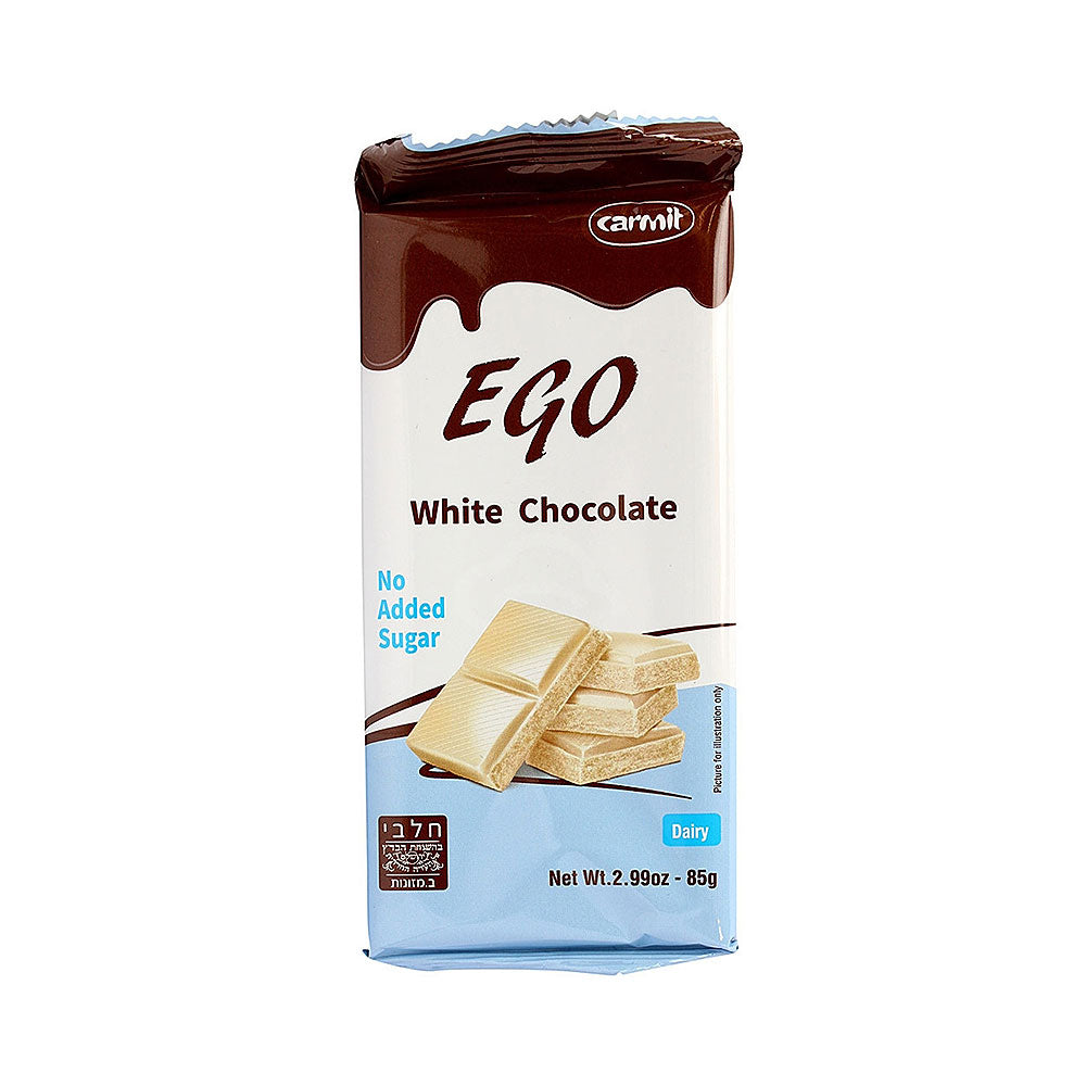 Carmit Ego White Chocolate No Added Sugar 2.99 oz