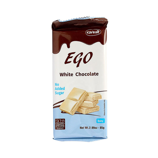 Carmit Ego White Chocolate No Added Sugar 2.99 oz