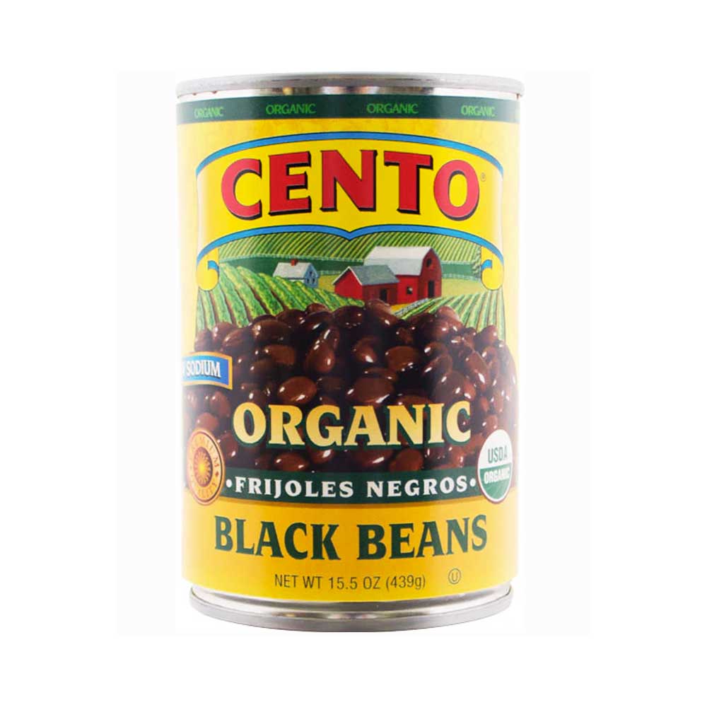 Cento Organic Black Beans 15oz