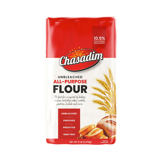 Chasadim All Purpose Flour Presifted Unbleached 5lb
