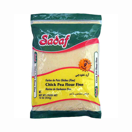 Sadaf Chick Pea Flour Fine 16 oz