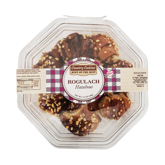 Country Cookies Hazelnut Rogulach 17.6 oz