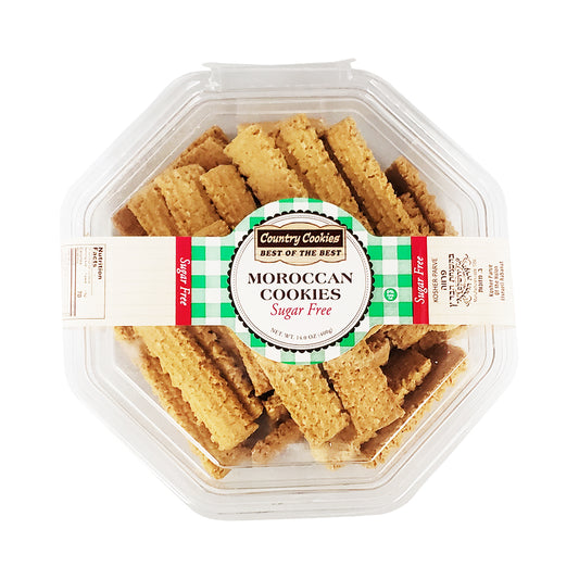 Country Cookies Moroccan Cookies Sugar Free 14 oz