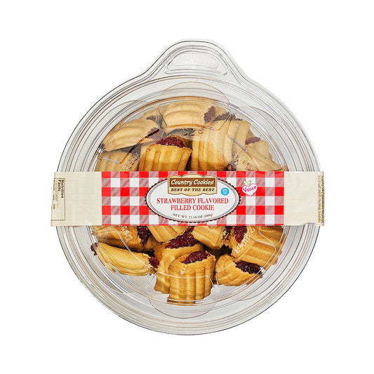 Country Cookies Strawberry Flavored Filled Cookie 21.16 oz