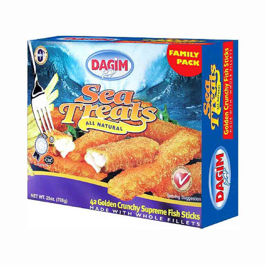 Dagim Sea Treats 42 Crunchy Fish Sticks 25 oz