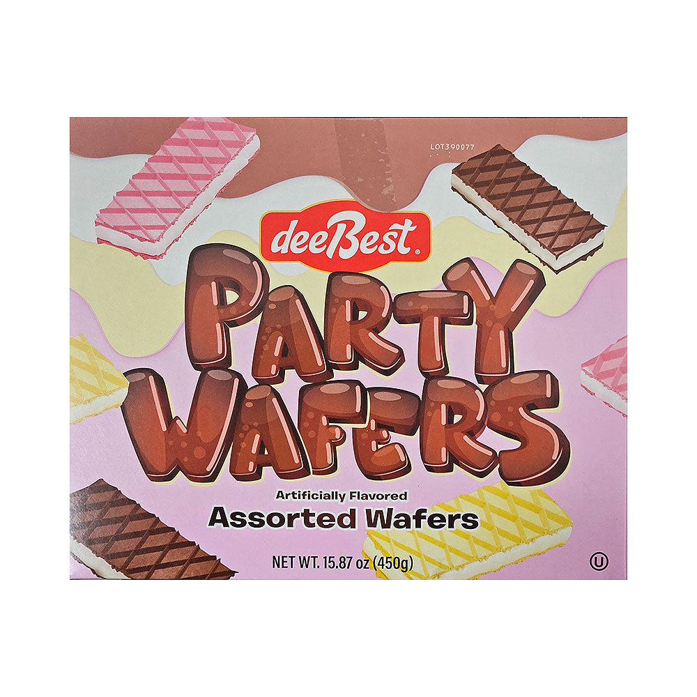 DeeBest Party Wafers Assorted Flavors 15.87 oz