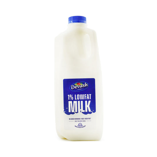 Devash 1% Lowfat Milk 32oz