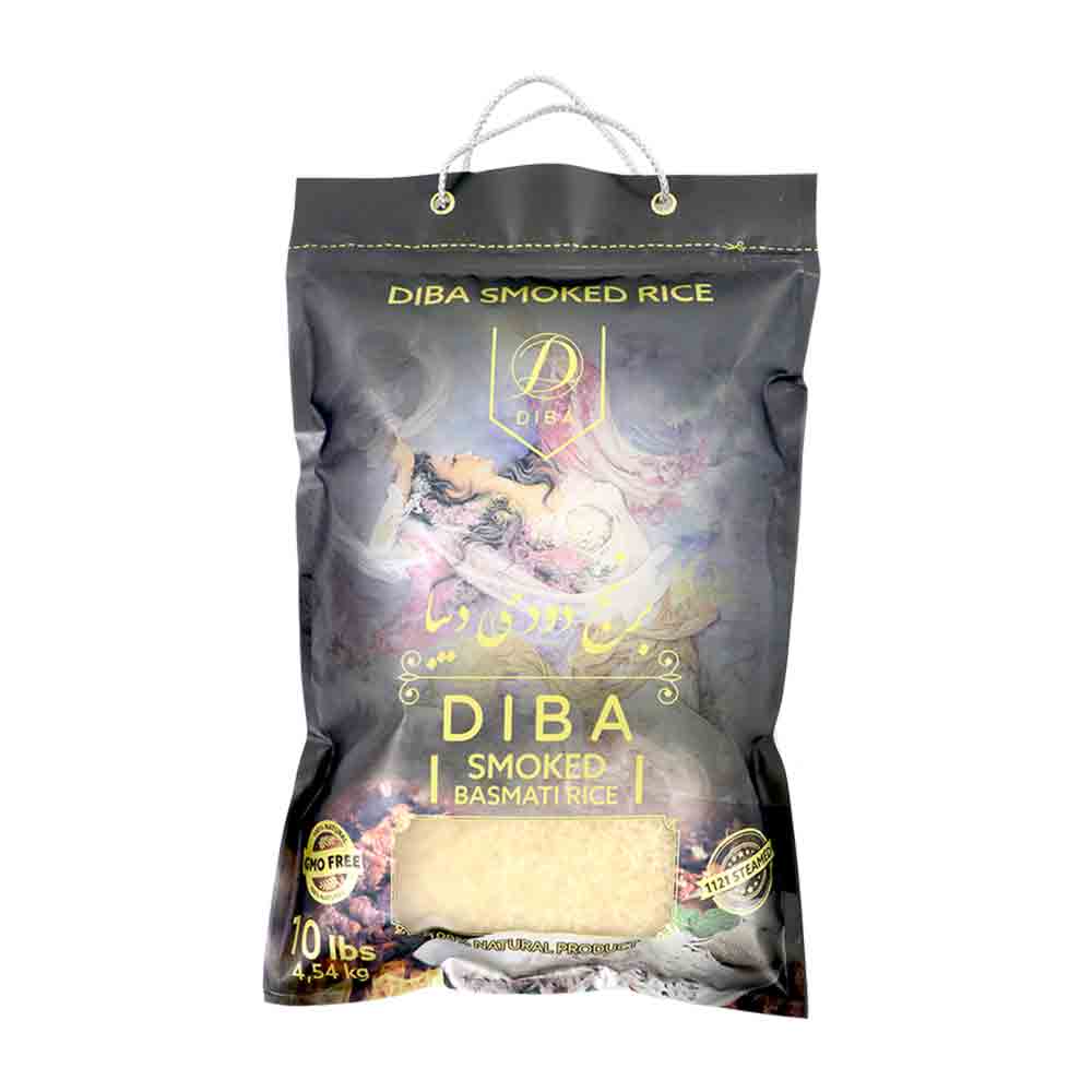 Diba Smoked Basmati Rice 10 Lb