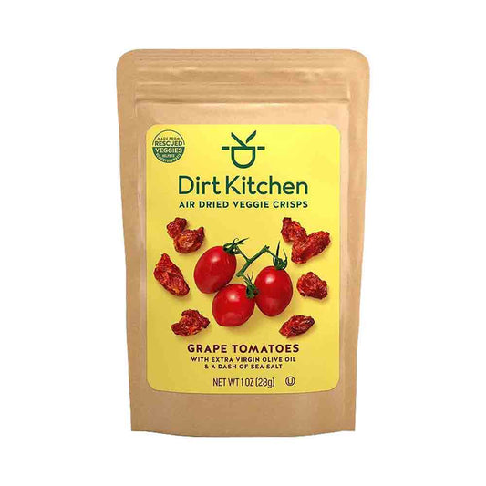 Dirt Kitchen Air Dried Veggie Crisps Grape Tomatoes 1 oz