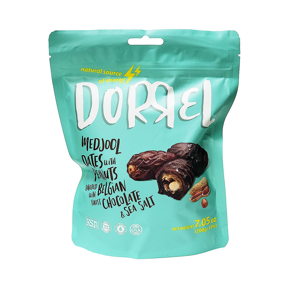 Dorral Date &amp; Peanut Covered With Belgian Chocolate &amp; Sea Salt