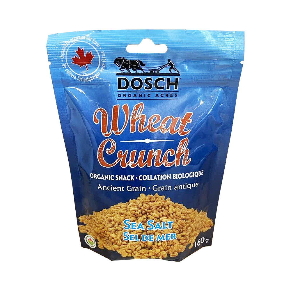 Dosch Wheat Crunch Sea Salt Organic Snack 160gr