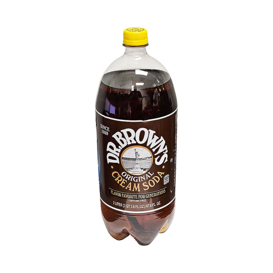Dr. Brown Original Cream Soda 2 Liters